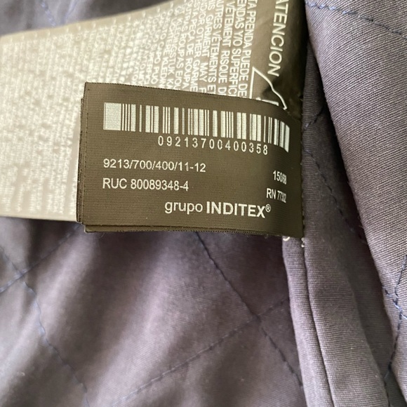 Zara x Sea New York Kids Blue Patterned Vest Dyed Denim Vest Casual Unisex 11-12 - Picture 4 of 6